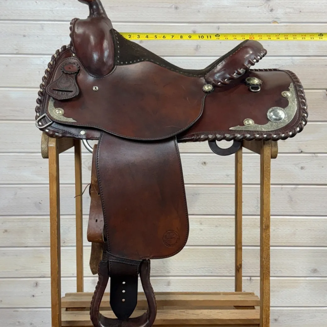 Used Billy Royal Western Saddle 15/M