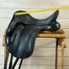 Used Custom Everest Monoflap Dressage Saddle 17.5/M