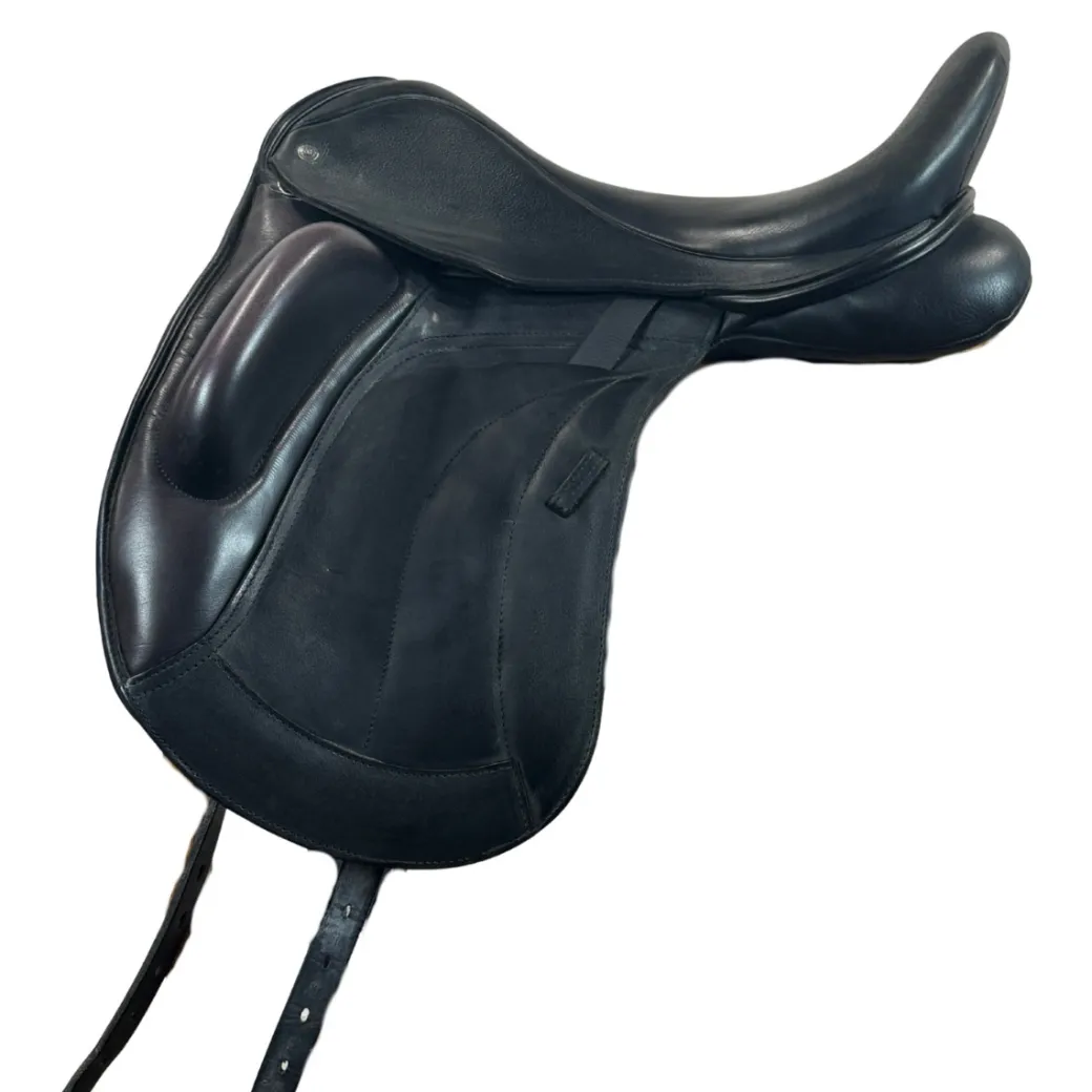 Used Custom Saddlery Flight Monoflap Dressage Saddle 18/N