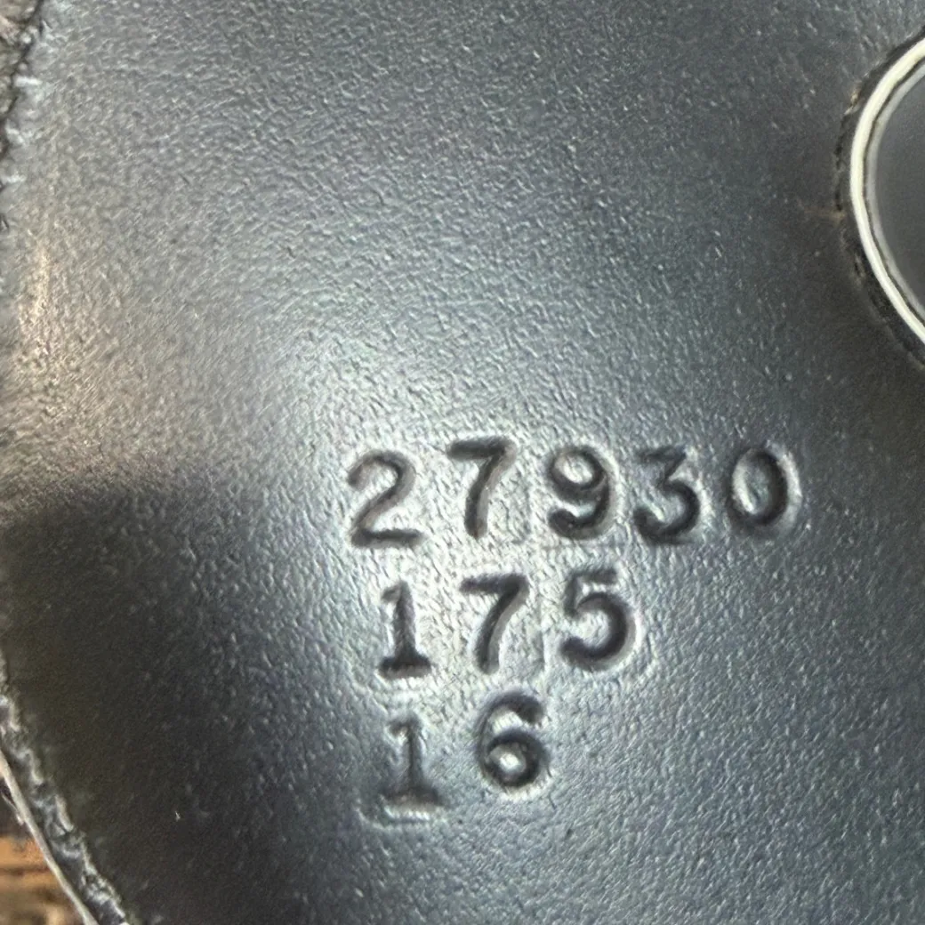 Used Custom Saddlery Wolfgang Dressage Saddle 17.5/M