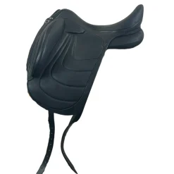 Used Devoucoux Makila Harmonie S Dressage Monoflap Saddle 17.5/MW