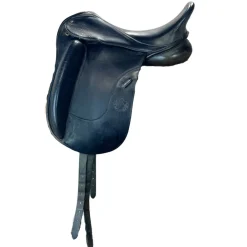 Used Hennig Sofa Dressage Saddle - 17/M