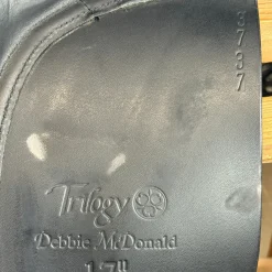 Used Trilogy Debbie McDonald Dressage Saddle 17/M