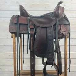 Used Tucker Old West Trail Saddle 16.5/M