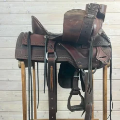 Used Tucker Old West Trail Saddle 16.5/M