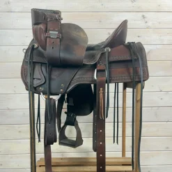 Used Tucker Old West Trail Saddle 16.5/M