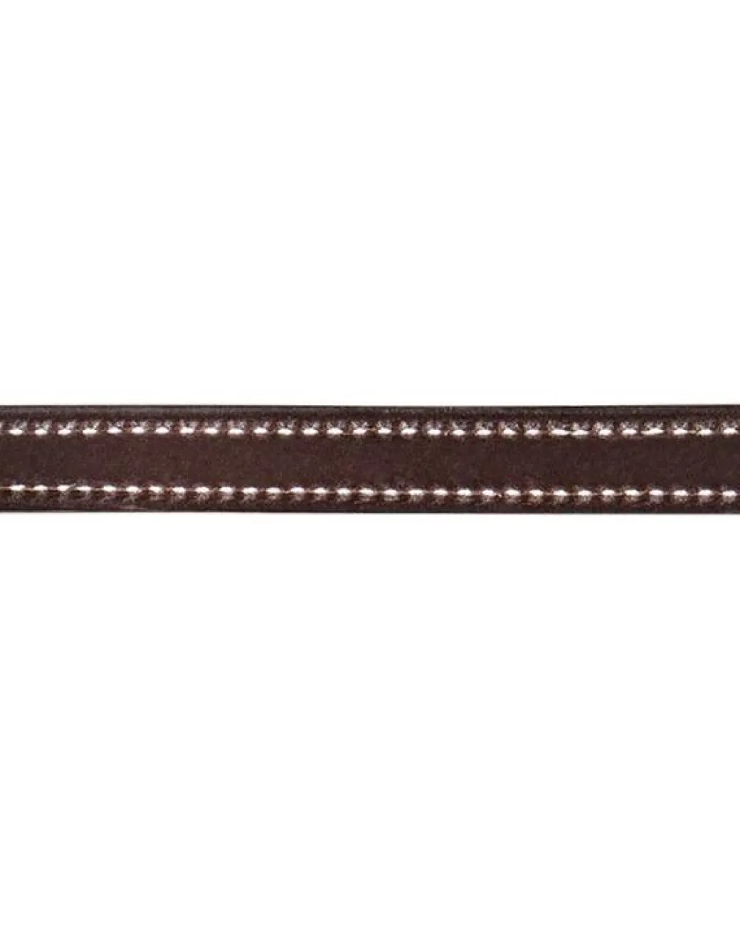 Walsh Fancy Stitch Leather Lead with 30" Chain