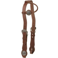 Weaver Contoured JW Floral One Ear Headstall