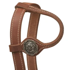 Weaver Contoured JW Floral One Ear Headstall