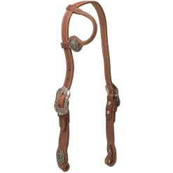 Weaver Contoured JW Grid Cart One Ear Headstall