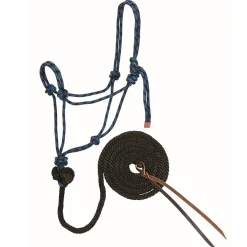 Weaver Diamond Braid Rope Halter + Lead