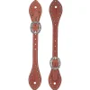 Weaver Floral Spot Flared Spur Straps | Men's