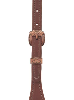 Weaver JW Saltlick Heel Slim Browband Headstall