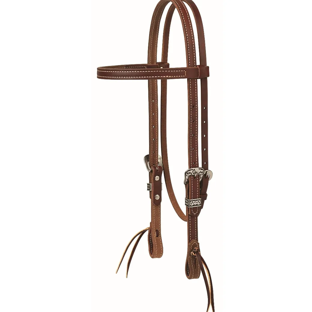 Weaver Ken McNabb Diamond M Brow Headstall