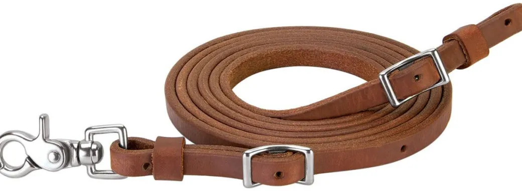 Weaver ProTack Oiled Roper Rein- 1/2" x 8 ft.