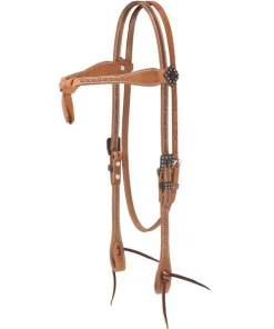 Weaver Rambler Futurity Knot Brow Headstall