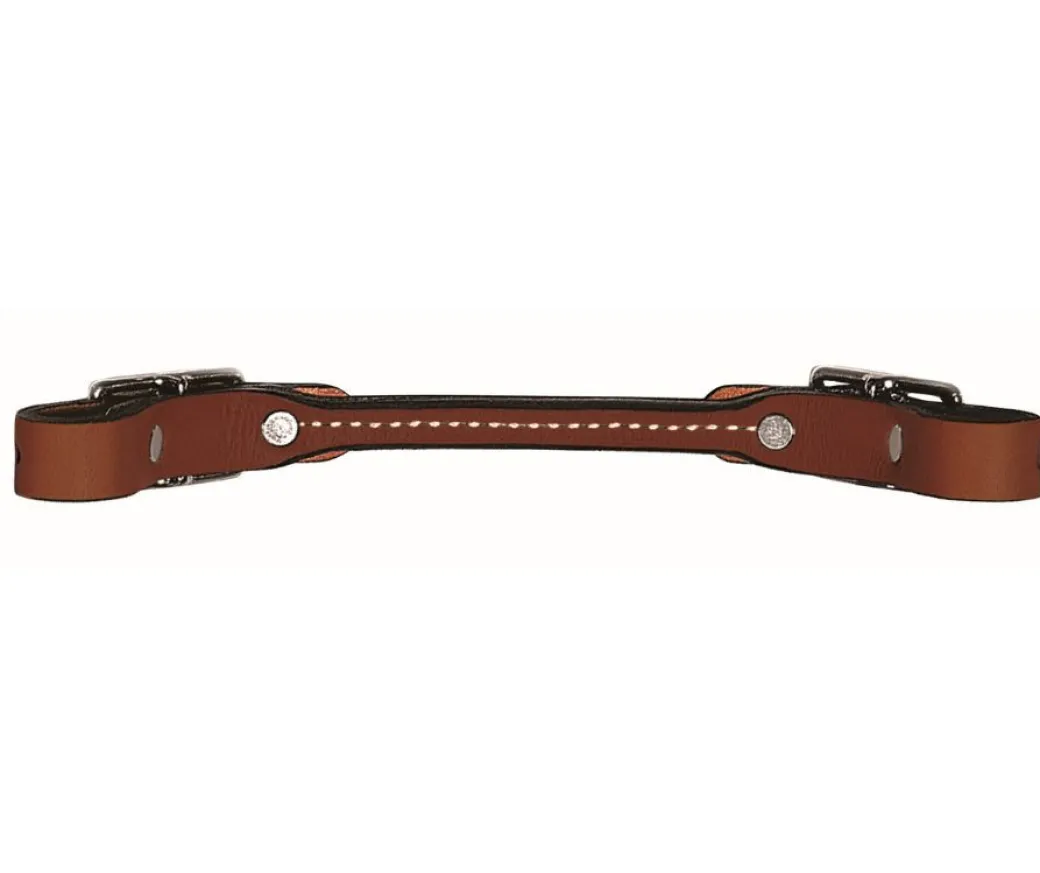 Weaver Rounded Leather Curb Strap