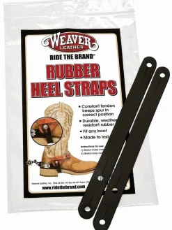 Weaver Rubber Heel Straps