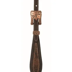Weaver Western Floral Brow Headstall