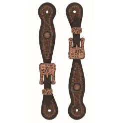 Weaver Western Floral Ladies Spur Straps