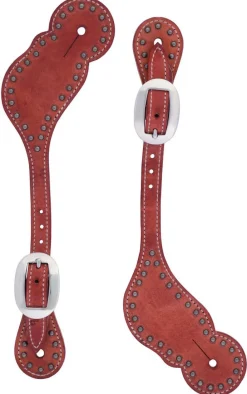Weaver Working Tack Spur Strap with Spots
