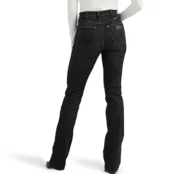 Wrangler Bailey High Rise Black Denim Jeans