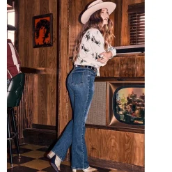 Wrangler Bespoke High Rise Bootcut Jeans