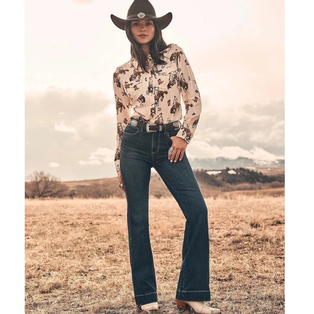 Wrangler Bespoke High Rise Trouser Jeans