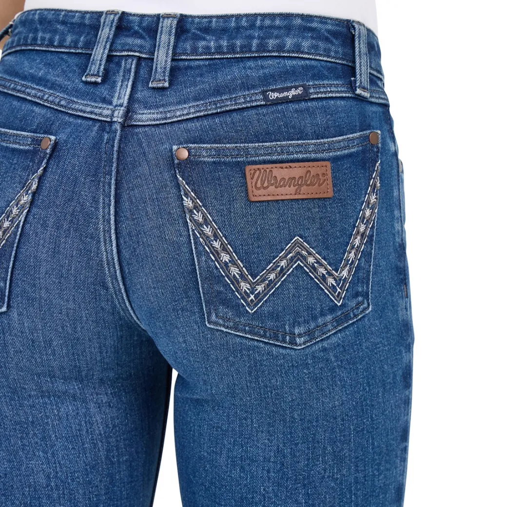 Wrangler Mae Mid Rise Adelaide Trouser Jeans