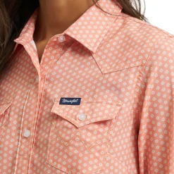 Wrangler Performance Daisy Print Shirt