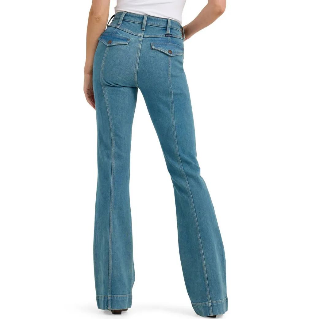 Wrangler Retro Bailey Pintuck Trouser Jeans