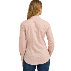 Wrangler Retro Blush Pink Snap Shirt