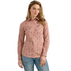 Wrangler Retro Horseshoes Snap Shirt