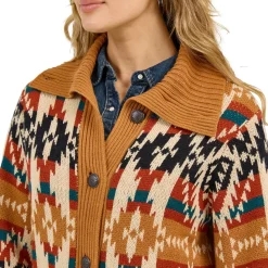 Wrangler Southwest Concho Button Cardigan
