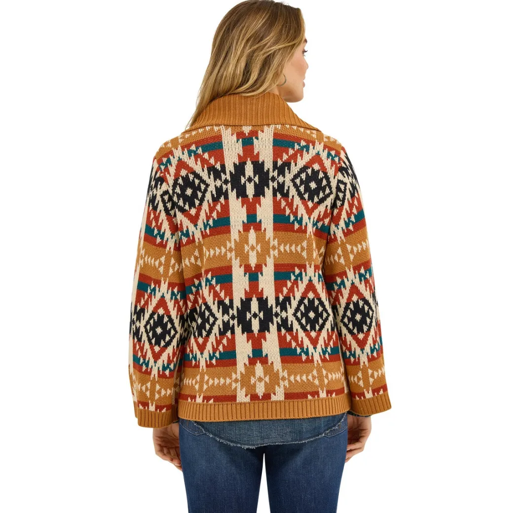 Wrangler Southwest Concho Button Cardigan
