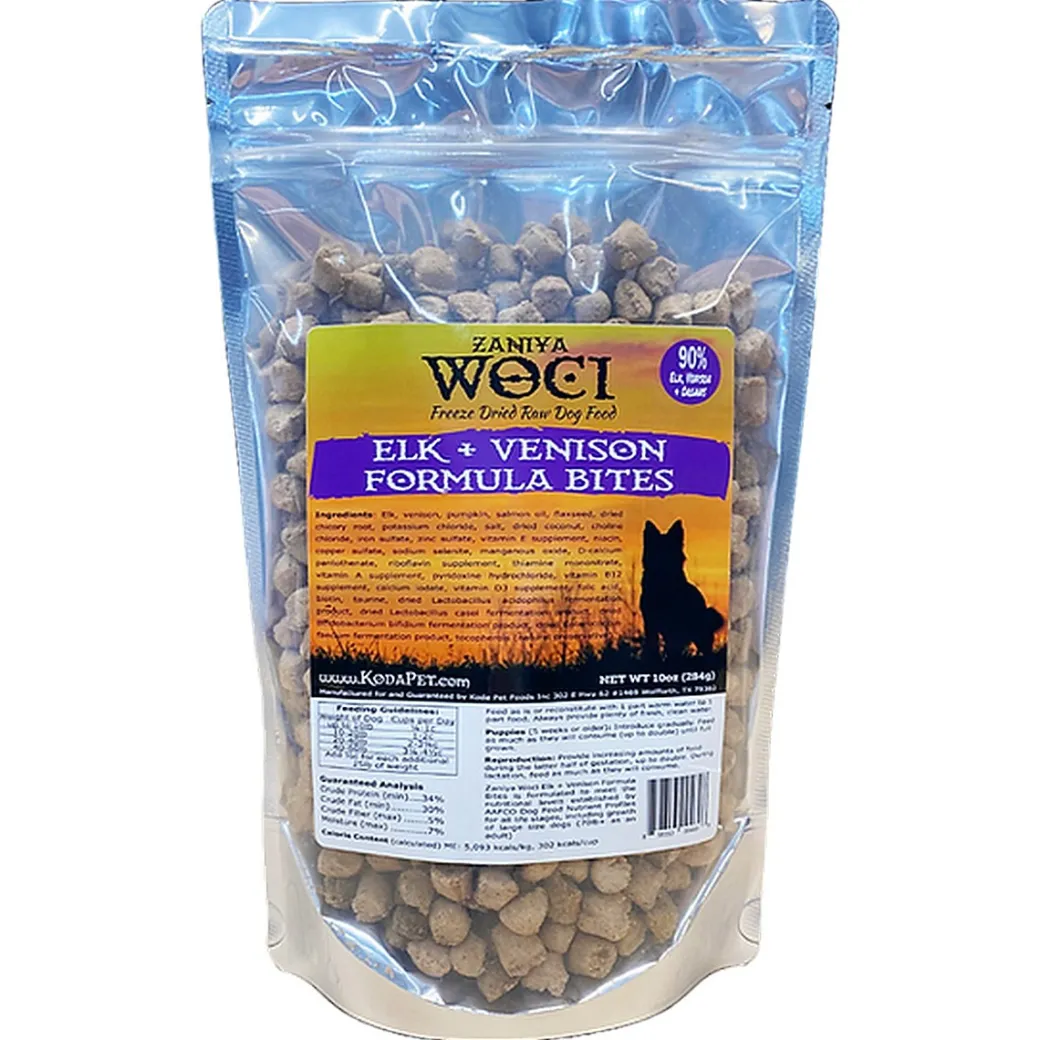 Zaniya Woci Elk + Venison Formula Bites